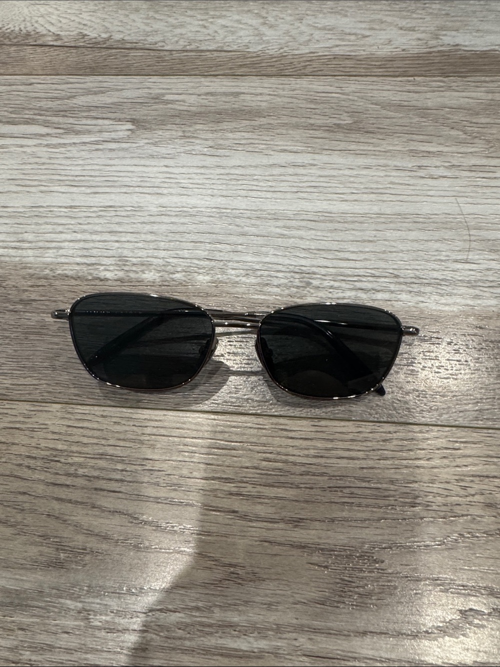 Jimmy Fairly Slim Metal Frame Sunglasses in Black